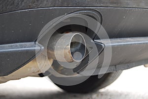 A car muffler