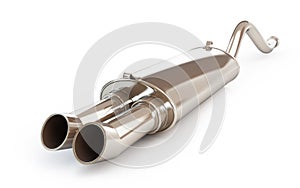 Car muffler, exhaust silencer