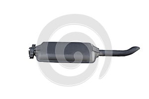 Car mufflers isolated