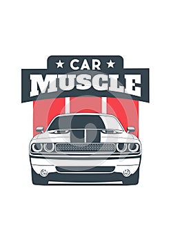 Car muscle photo