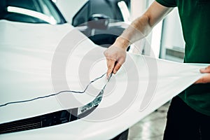 Car paint protection, protect coating installation