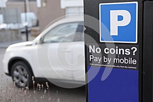 Car Park Pay by Mobile Phone or Credit Card No Ticket Quick Easy Payment