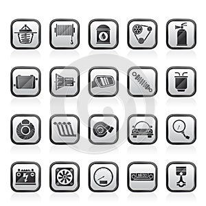 Car part and services icons 2