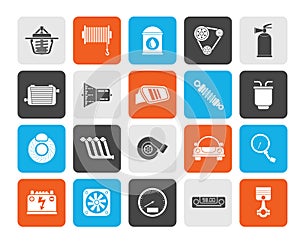 Car part and services icons 2