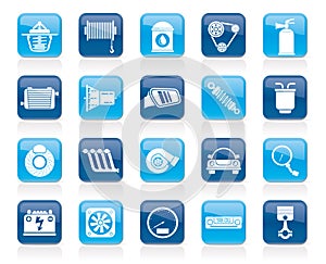 Car part and services icons 2