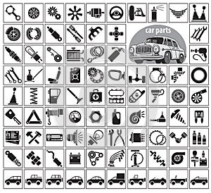 Car parts, tools and accessories