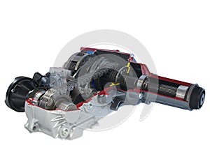 Car parts: Transfer case - electric shift