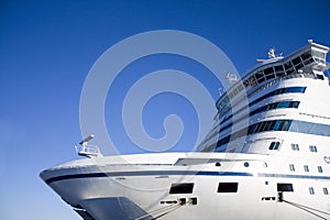 Car and passenger ferry - front