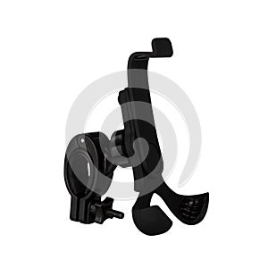 Car phone holder isolated on a white background
