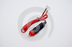 Car power inverter cable conector dc to ac photo