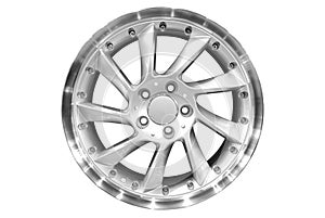 Car racing aluminum wheel