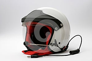 Car racing helmet photo