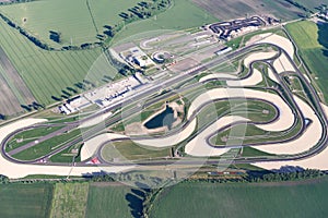 Car racing track