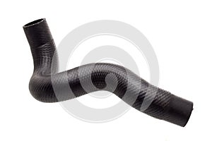 Car radiator pipe rubber black spare part.