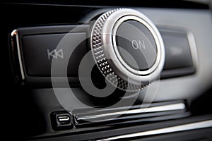 Car radio control buttons