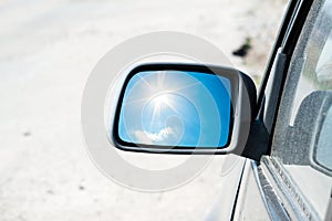 Car rear-view mirror