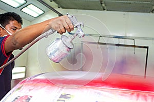 Car repainting