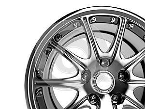 Car rim photo