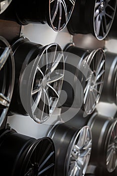 Car rims detail