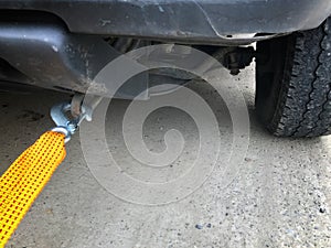 Car Rope Emergency equipment is used when the vehicle is broken or can not move.