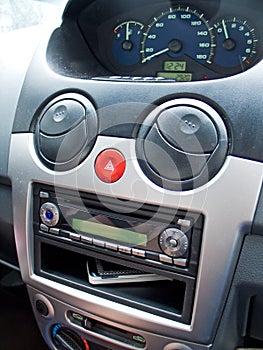 Car's interior detail