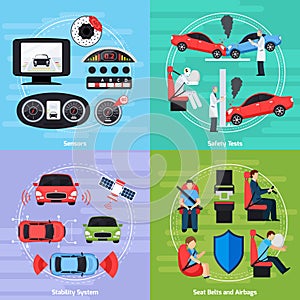 Car Safety Systems Template