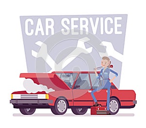 Car service center