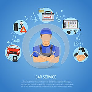 Car Service Concept