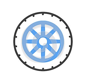 Car service doodle icon