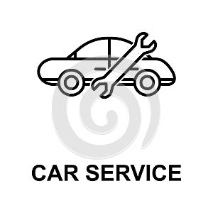 car service icon. Element of car repair for mobile concept and web apps. Detailed icon can be used for web and mobile. Premium ic