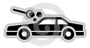 Car service symbol