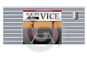 Car service vector