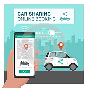 Car sharing app