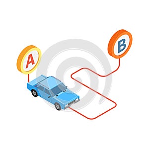 Car Sharing Route Composition