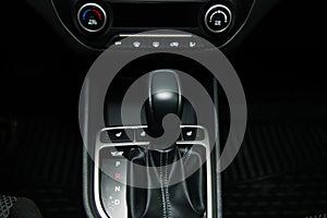 Car shift lever. Automatic transmission