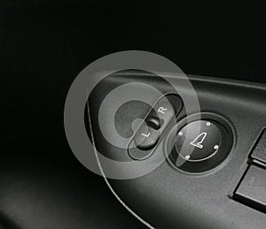 Car side mirror adjustment switch