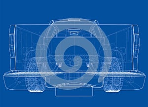 Car silhouettes. 3D illustration