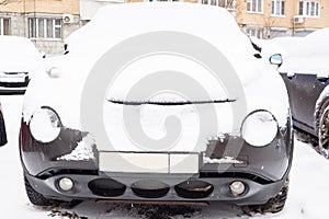 Car snow winter
