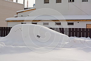 Car in Snowbank