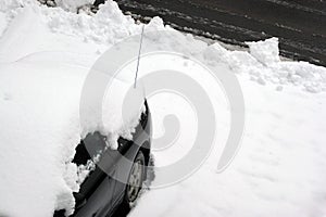 Car Snowed In photo