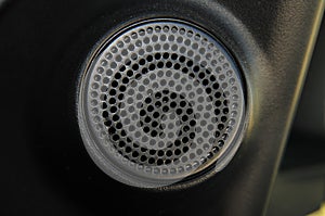 Car Speaker Grille Detail