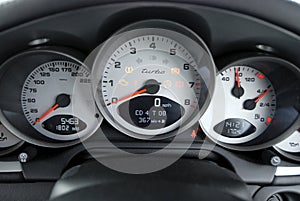 Car speedo detail