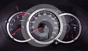 Car speedometer