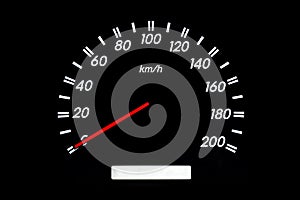 Car speedometer