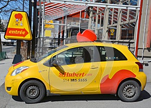 Car of St-Hubert BBQ Ltd is a chain of Canadian casual dining restaurants