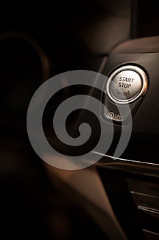 Car start/stop button