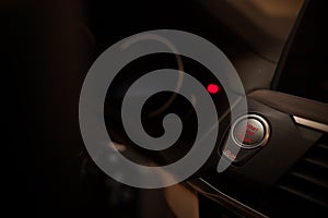 Car start/stop button