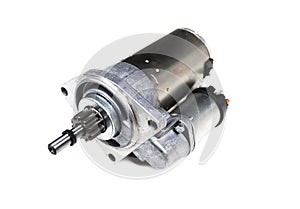 Car starter isolated on white background