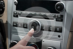 Car Stereo Power Button
