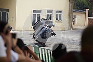 Car stunt performance